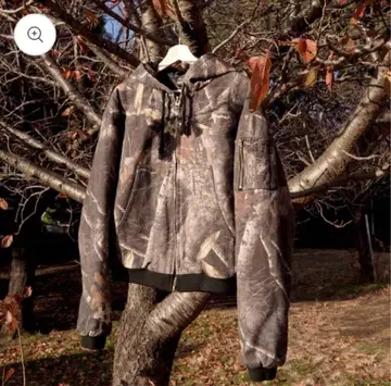 BELVET 리얼트리 카모 무늬 액티브 자켓