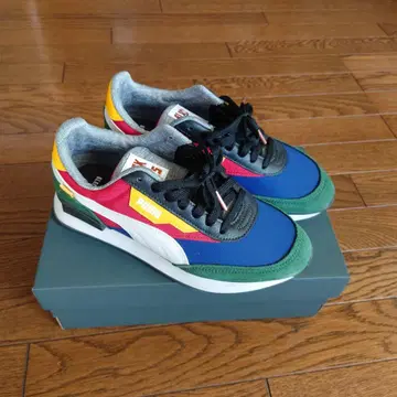 PUMA BLACK PUMA FIVES 멀티 컬러 스니커즈