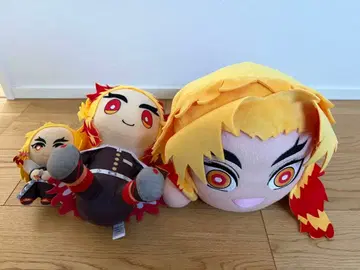 귀멸의 칼날 렌고쿠 쿄쥬로 봉제 인형 세트