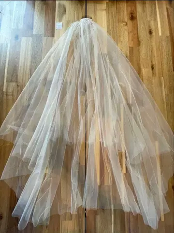 베일 Cherie 이탈리아제 소프트 튤