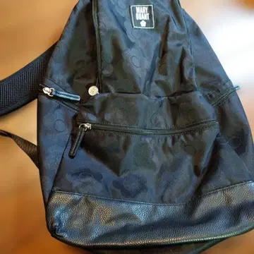 MARY QUANT 백팩 블랙