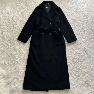 MAX&Co 롱 코트 체스터 코트 버진 울