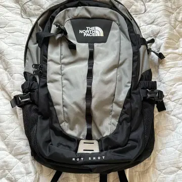 THE NORTH FACE 핫 샷 백팩 그레이/블랙