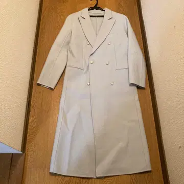 MADISONBLUE 라이트 블루 펄 코트