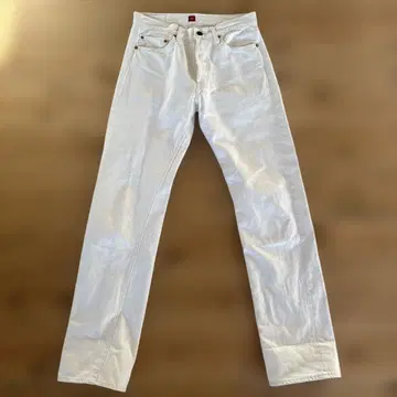 리졸트 AA710 화이트 스트레이트 데님