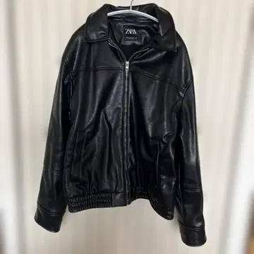 ZARA 인조 모피 봄버 자켓 XS