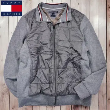 11M455 TOMMY HILFIGER 맨투맨 블루종 자켓 L