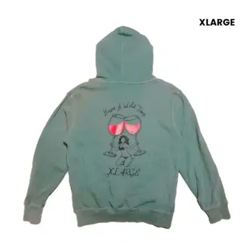 XLARGE 엑스라지 민트 그린 모스그린 후드티
