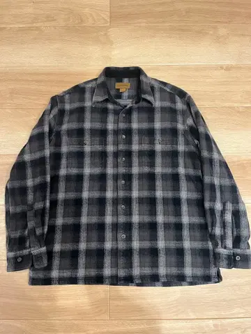 st john's bay 세인트존스베이 헤비 플란넬 셔츠 옴브레 L