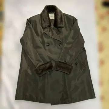 여성용 코트 BLANCE 카키