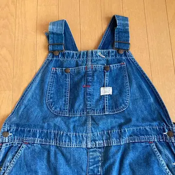 BIG MAC 데님 오버롤 화이트 택 JCPenney 70's