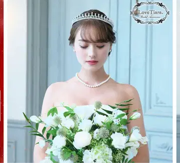 러브티아라 소네트 지르코니아 티아라
