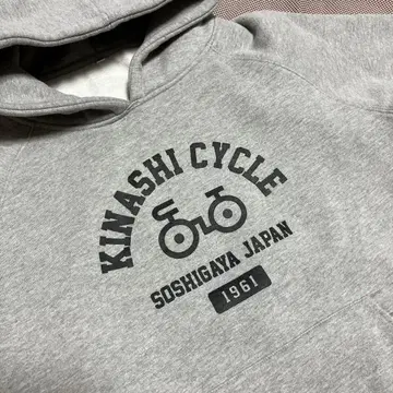 기나시 사이클 두툼한 후드티 자전거 통키즈 기나시 노리타케