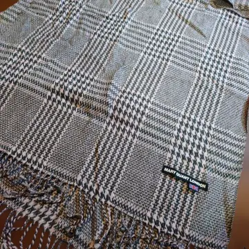MARY QUANT LONDON 체크 무늬 스톨