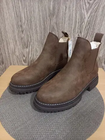 록시 사이드 고어 부츠 브라운 사이드 고어 부츠 25cm 반값 이하 D