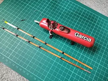 [ 자작 ] 빙어 전동 릴 낚싯대 2개 부속