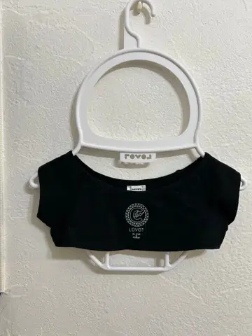 라보 T셔츠 CLANE x 프라그먼트 로고 티셔츠 (블랙)