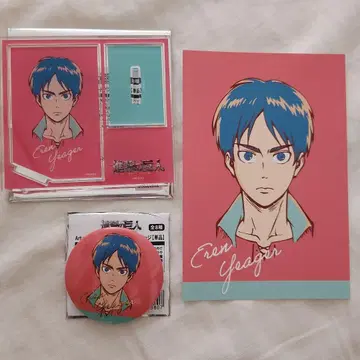 진격의 거인 엘렌 art make 아크릴 스탠드 캔뱃지 엽서