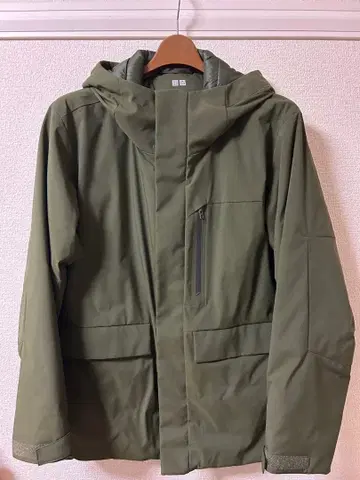 유니클로 다운 블루종 새상품급