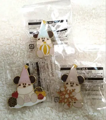 디즈니 릴린링 정글 카니발 핀 배지 3개