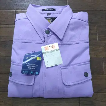 도라이치 숏 토비셔츠 LL 사이즈 연보라색 NO.2530