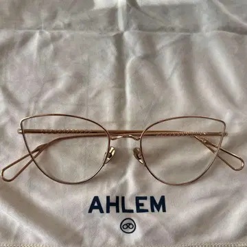 AHLEM 골드 캣아이 안경 mireille