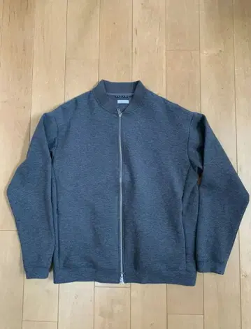 WEB 한정판 WARDROBE SMART 더블 니트 지퍼 블루종