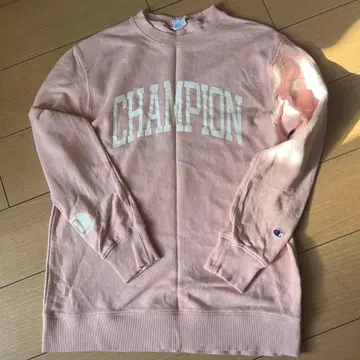 Champion coen L 사이즈 루즈핏 핑크 맨투맨 men's