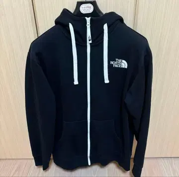 THE NORTH FACE 블랙 집업 후드티