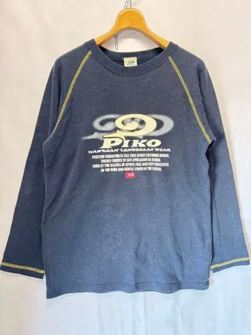 PIKO 피코 트레이닝복 분위기 y2k 헤이세이 서프 로고 프린트 L