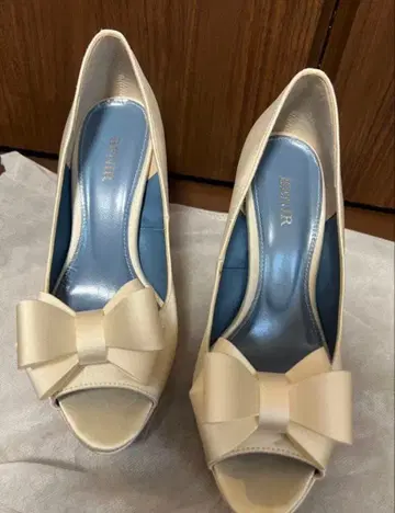 리본만 BENIR 오픈토 슈즈 리본