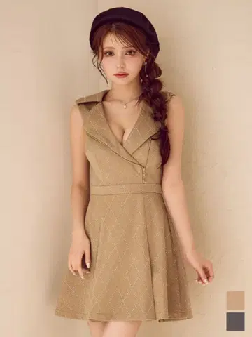 jewels 미니 드레스