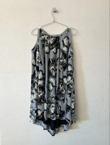 아차츄무무차차 고양이 JQ 원피스