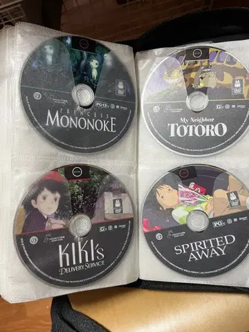 스튜디오 지브리 영화 8편 세트