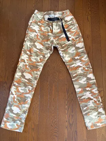 새상품급 그라미치 남성용 S 사이즈 베이지 카모플라쥬 허리 조절 가능