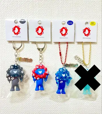 EXPO 2025 미야쿠미야쿠 3종 세트 pvc 키링 블랙