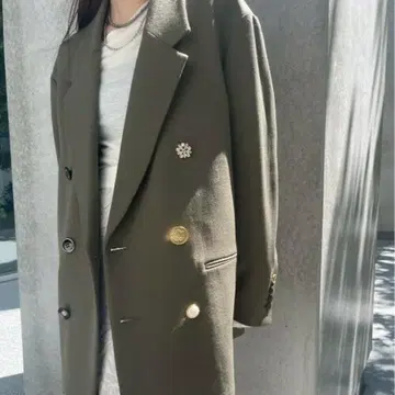 Ameri EMBELLISH BUTTON PAPA TW JACKET