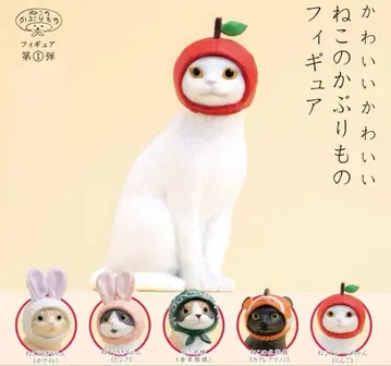고양이 모자 피규어