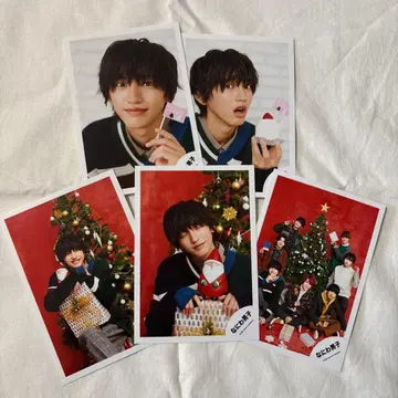 나니와단시 미치에다 슌스케 크리스마스 사진 5장 세트