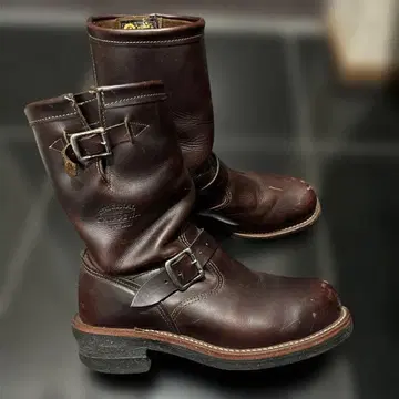 CHIPPEWA 엔지니어 부츠 버건디