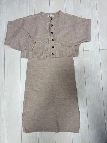 [ BEAMS ] 니트 셋업 원피스