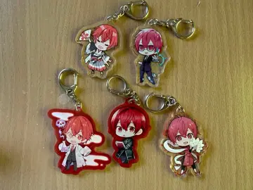 아호노 사카타/토나리노 사카타 히키페스 아크릴 키링 5개 세트