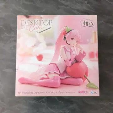 사쿠라 미쿠 데스크탑 피규어 미개봉 새상품