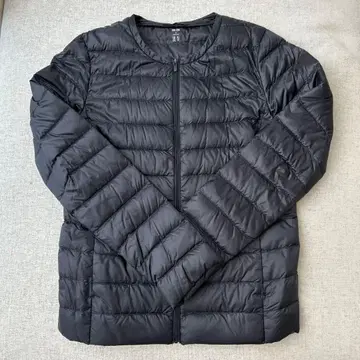 UNIQLO 블랙 울트라 라이트 다운 자켓 M