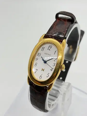 [ 새상품 배터리 ] 세이코 노이에 NOIE 오벌 1F21-5B70 골드