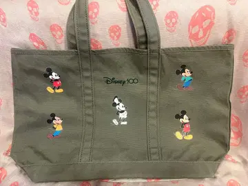 레어 L.L.Bean Disney 100 토트백 애로우즈 미키