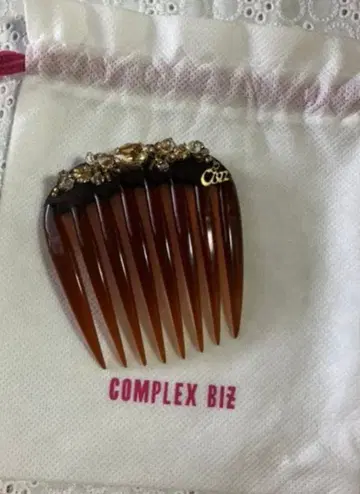 COMPLEX BIZ 컴플렉스 비즈 빗 머리 장식