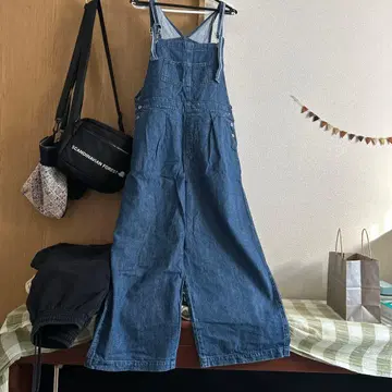 Samansa Mos2 데님 오버롤