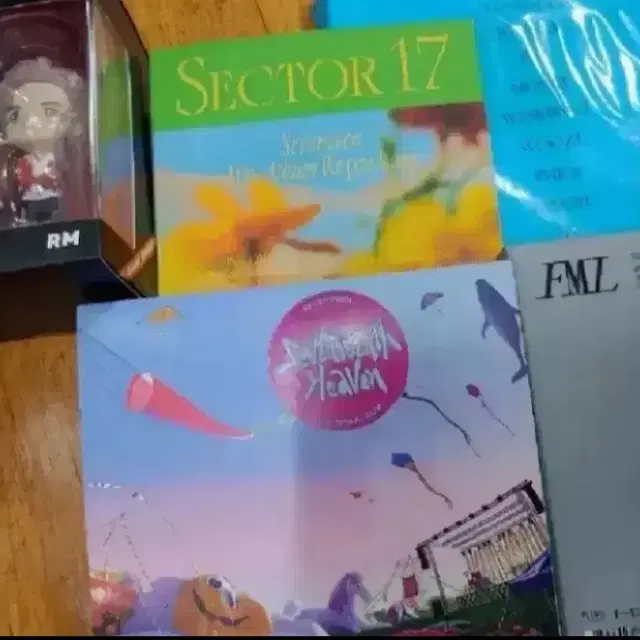 세븐틴 앨범_BTS RM 피규어