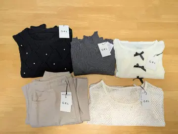 모두 미사용 새상품 택 포함 5점 묶음 판매